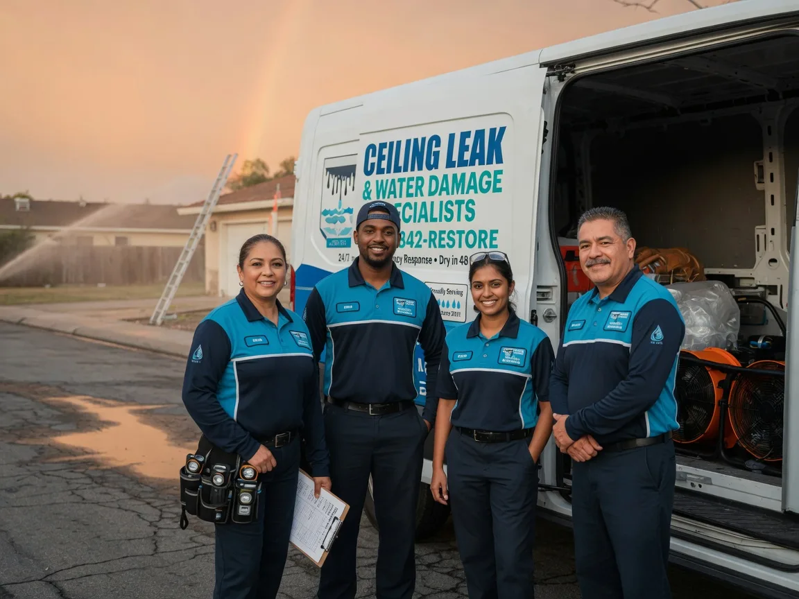 Ceiling Leak Cleanup company in Union City, PA