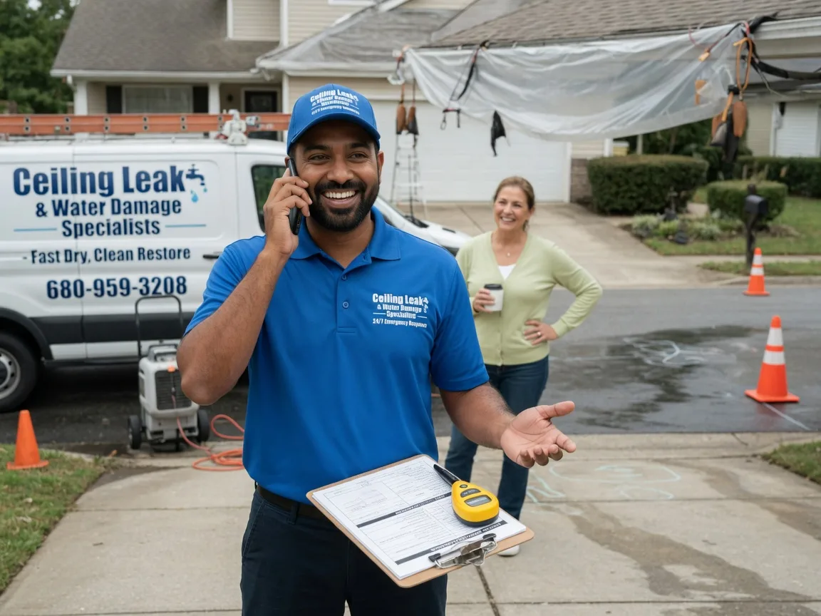 Ceiling Leak Cleanup Union City, PA FAQs